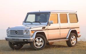 2002 Mercedes-Benz G-Class G500 4WD SUV Shown