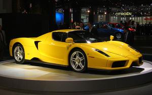 2004 Ferrari Enzo 2dr Coupe at the 2002 Paris Auto Show