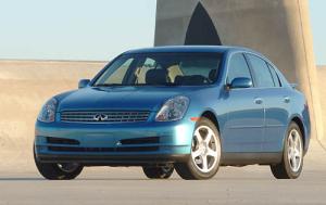 2003.5 Infiniti G35 Luxury 4dr Sedan Shown