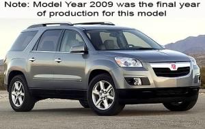 2009 Saturn Outlook XR SUV