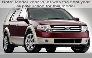 2009 Ford Taurus X Eddie Bauer 4dr Wagon AWD Shown