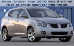 2010 Pontiac Vibe 4dr Hatchback Shown