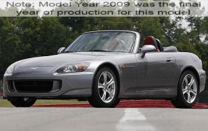 2009 Honda S2000 2dr Convertible