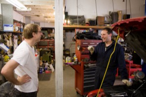 At the Mechanics