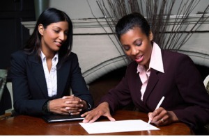 Signing the Contract