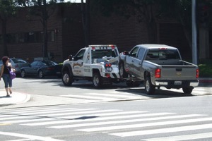 Towing a Chevy Silverado