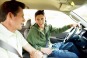 Father Showing Son How to Drive