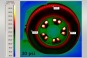 Infrared Photo of Tire at 30 psi 