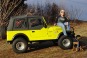 Lisa Davis and her Jeep
