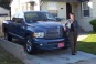 Katti and her Dodge Ram