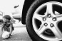 Child behind Vehicle