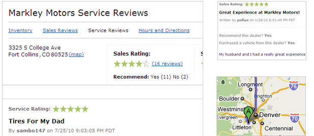 Dealer Ratings & Reviews