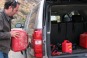 We poured in an extra five gallons and completed the trip 