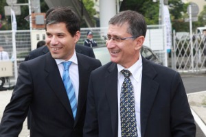 Shai Agassi and Nissim Ben-Shetrit