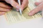 Filling out a Contract