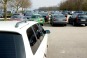 Selling Used Car in Parking Lot